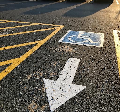 Marquage au sol : erreurs fréquentes à éviter sur un parking